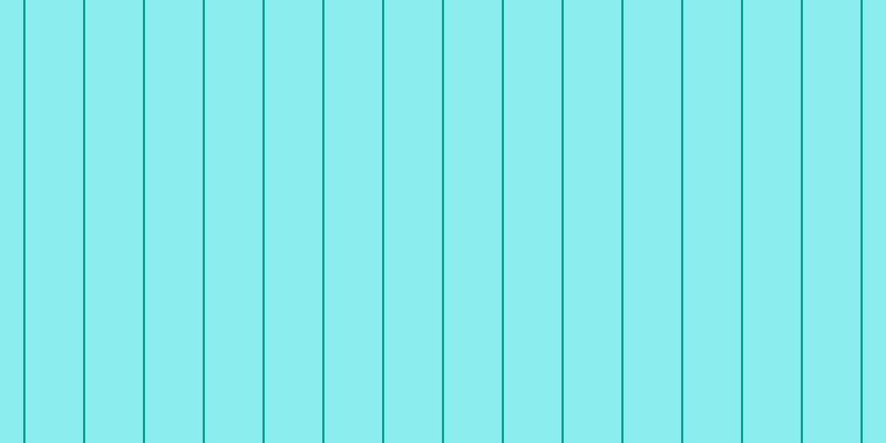 #18dee0 (50%), #04a393 vertical lines, two pixels wide, fifty-two pixels apart