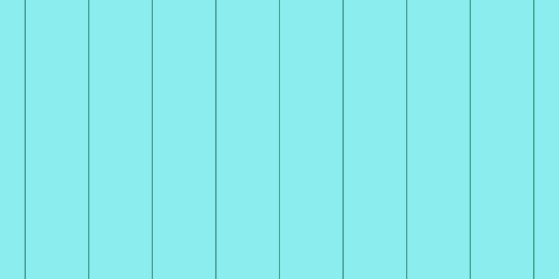#18dee0 (50%), #46a393 vertical lines, two pixels wide, eighty-nine pixels apart