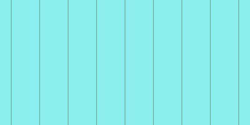 #18dee0 (50%), #67a393 vertical lines, two pixels wide, eighty-nine pixels apart