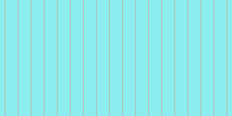 #18dee0 (50%), #caa393 vertical lines, two pixels wide, forty-three pixels apart