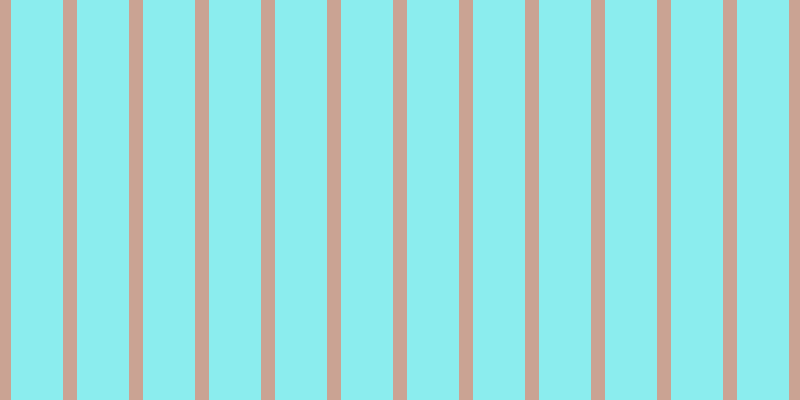 #18dee0 (50%), #caa393 vertical lines, fourteen pixels wide, fifty-two pixels apart