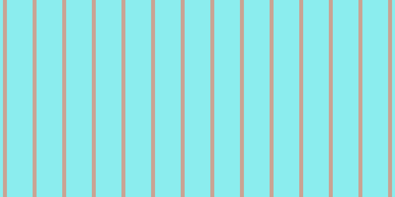 #18dee0 (50%), #caa393 vertical lines, eight pixels wide, fifty-two pixels apart