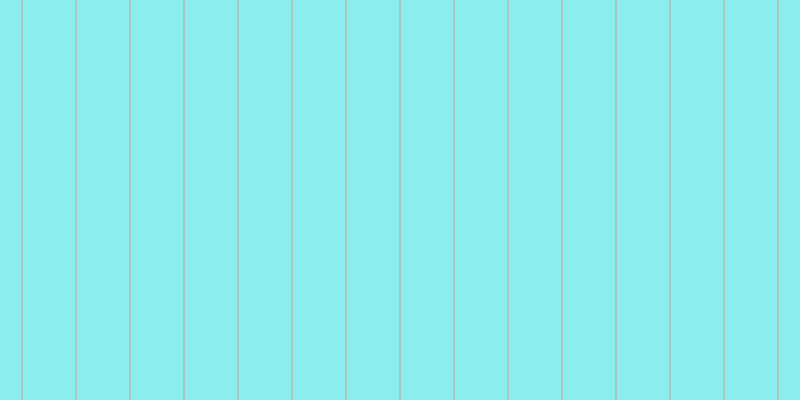 #18dee0 (50%), #caa393 vertical lines, one pixels wide, fifty-three pixels apart
