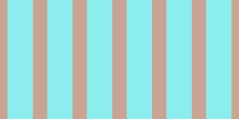 #18dee0 (50%), #caa393 vertical lines, forty-eight pixels wide, eighty-five pixels apart