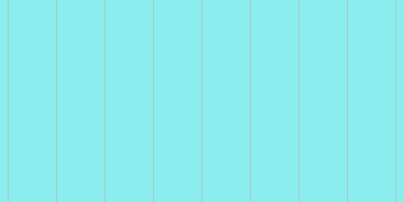 #18dee0 (50%), #caa393 vertical lines, one pixels wide, ninety-five pixels apart