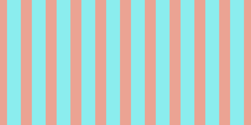 #18dee0 (50%), #eba393 vertical lines, thirty-five pixels wide, forty-four pixels apart