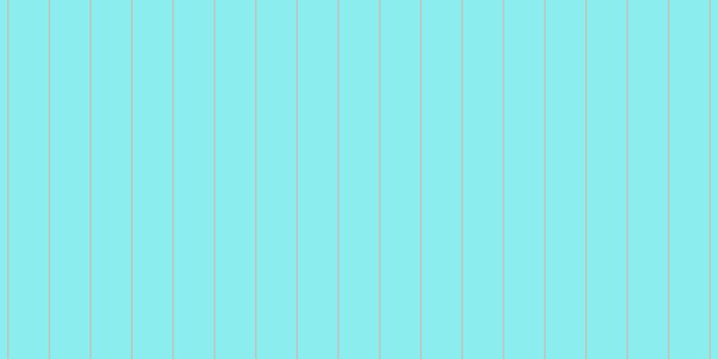#18dee0 (50%), #eba393 vertical lines, one pixels wide, forty-five pixels apart