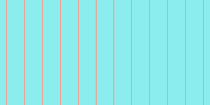#18dee0 (50%), #eba393 vertical lines, four pixels wide, sixty-four pixels apart