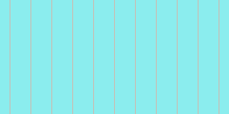 #18dee0 (50%), #eba393 vertical lines, two pixels wide, seventy-one pixels apart