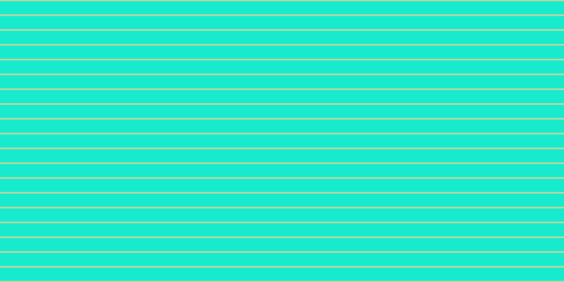 #18ebcd, #dbd393 horizontal lines, two pixels wide, nineteen pixels apart