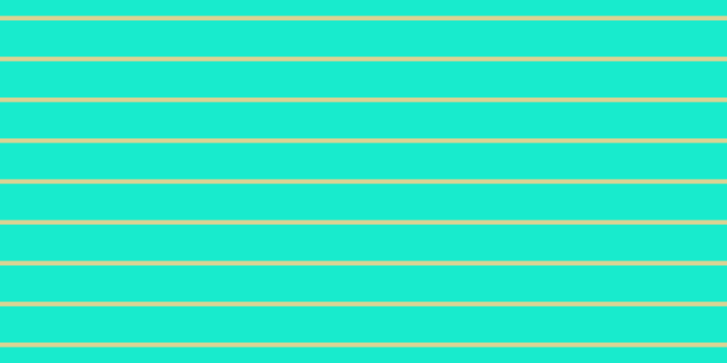 #18ebcd, #dbd393 horizontal lines, five pixels wide, forty pixels apart