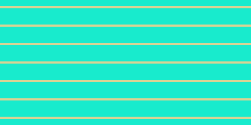#18ebcd, #dbd393 horizontal lines, seven pixels wide, fifty-two pixels apart