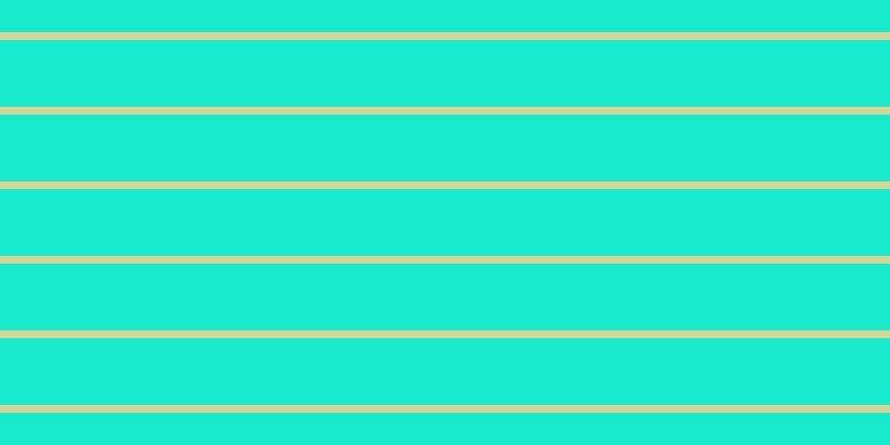 #18ebcd, #dbd393 horizontal lines, seven pixels wide, sixty pixels apart