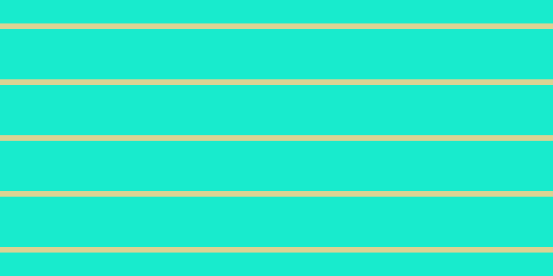 #18ebcd, #dbd393 horizontal lines, eight pixels wide, seventy-three pixels apart