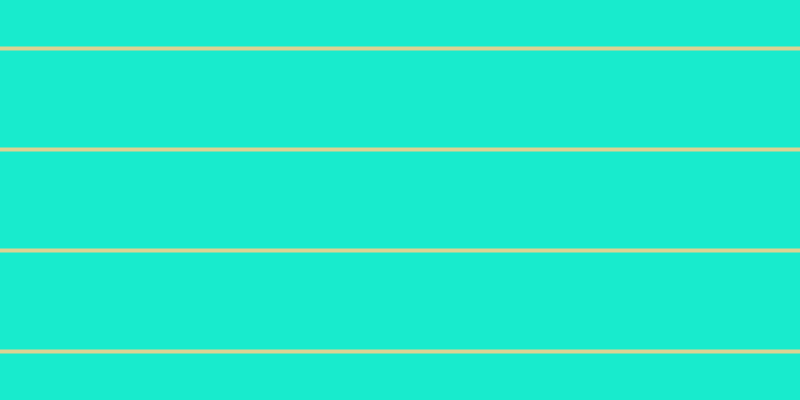 #18ebcd, #dbd393 horizontal lines, four pixels wide, ninety-seven pixels apart
