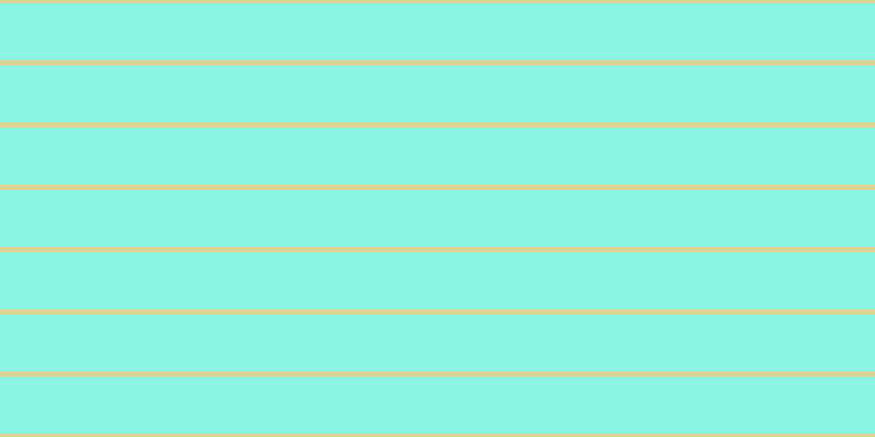 #18ebcd (50%), #dbd393 horizontal lines, five pixels wide, fifty-two pixels apart