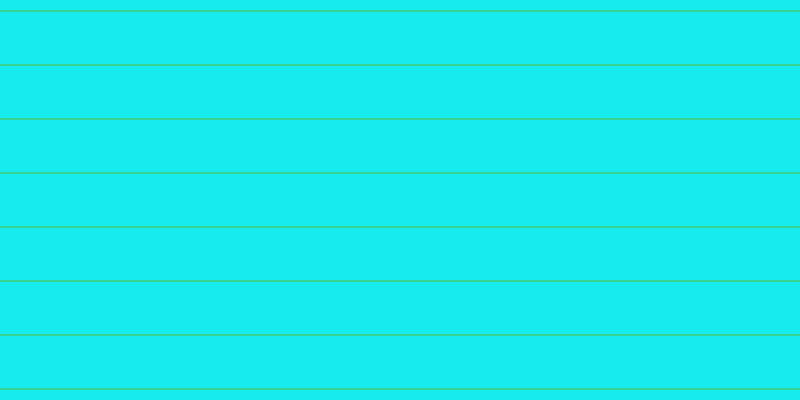 #18ebee, #36d393 horizontal lines, two pixels wide, fifty-two pixels apart