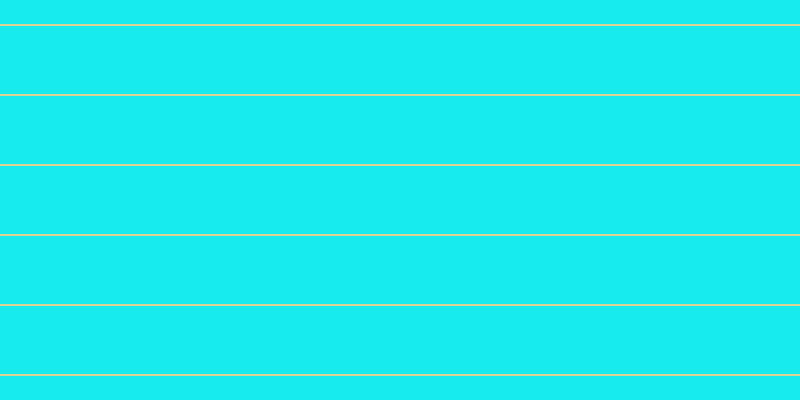 #18ebee, #dbd393 horizontal lines, two pixels wide, sixty-eight pixels apart