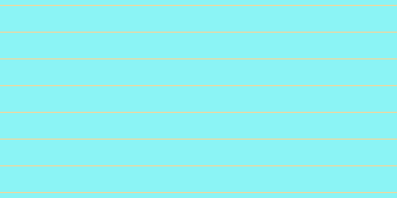 #18ebee (50%), #fcd393 horizontal lines, two pixels wide, fifty-two pixels apart