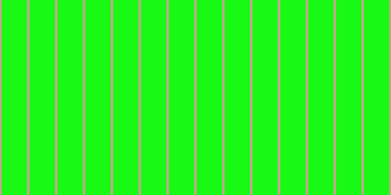 #18fa13, #caa393 vertical lines, five pixels wide, fifty-two pixels apart