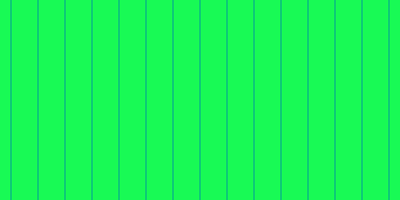 #18fa55, #04a393 vertical lines, two pixels wide, fifty-two pixels apart
