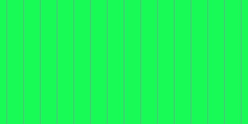 #18fa55, #67a393 vertical lines, two pixels wide, fifty-two pixels apart