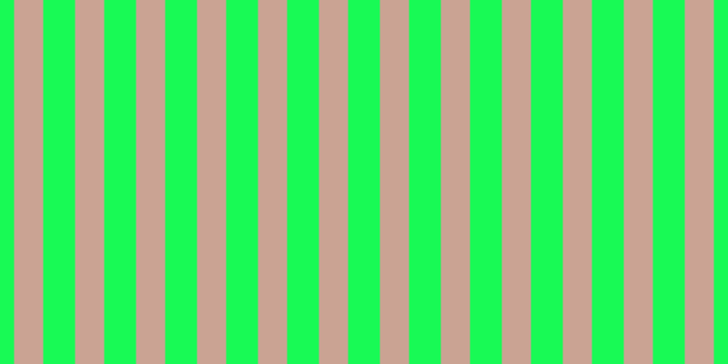 #18fa55, #caa393 vertical lines, thirty-two pixels wide, thirty-five pixels apart