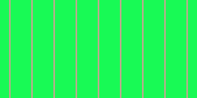 #18fa55, #caa393 vertical lines, six pixels wide, eighty-four pixels apart