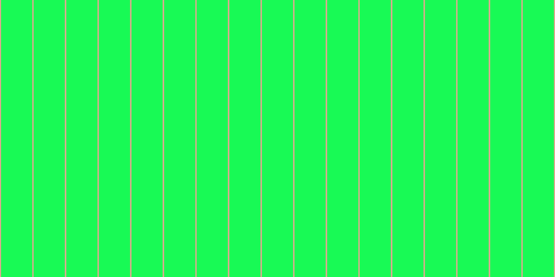 #18fa55, #eba393 vertical lines, two pixels wide, forty-five pixels apart
