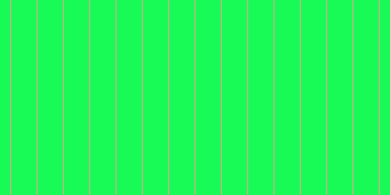 #18fa55, #eba393 vertical lines, two pixels wide, fifty-two pixels apart