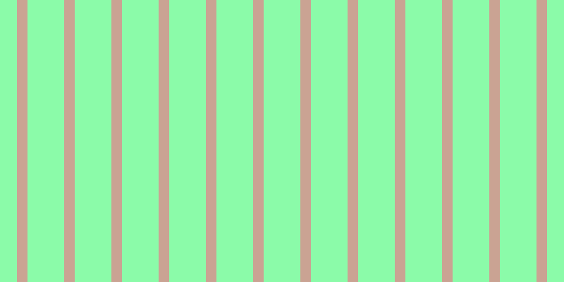 #18fa55 (50%), #caa393 vertical lines, fifteen pixels wide, fifty-two pixels apart