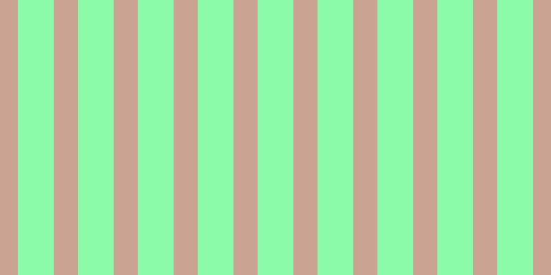 #18fa55 (50%), #caa393 vertical lines, thirty-five pixels wide, fifty-two pixels apart