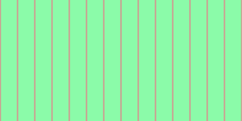 #18fa55 (50%), #caa393 vertical lines, five pixels wide, fifty-two pixels apart