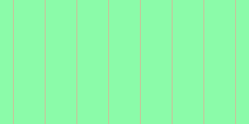 #18fa55 (50%), #eba393 vertical lines, two pixels wide, one hundred pixels apart