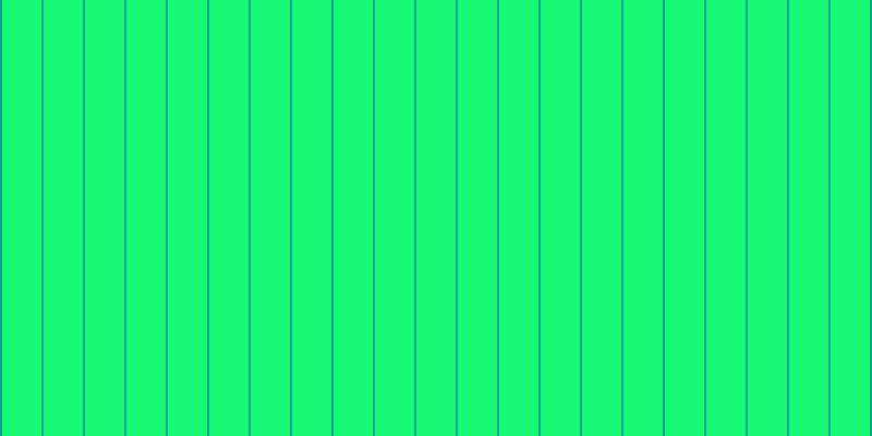#18fa76, #04a393 vertical lines, two pixels wide, thirty-six pixels apart