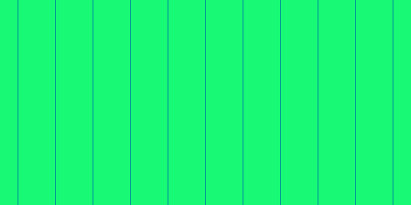 #18fa76, #04a393 vertical lines, two pixels wide, seventy-one pixels apart
