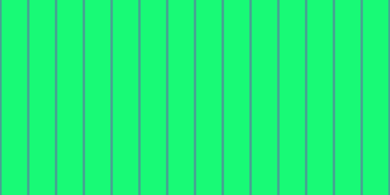 #18fa76, #46a393 vertical lines, five pixels wide, fifty-two pixels apart