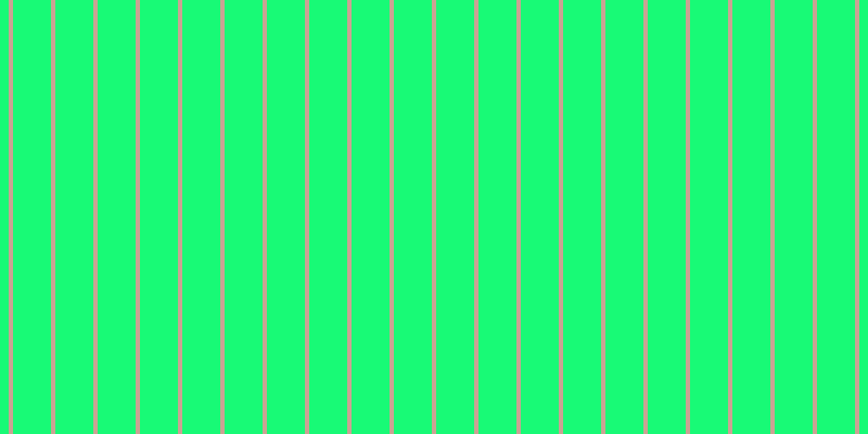 #18fa76, #caa393 vertical lines, four pixels wide, thirty-five pixels apart