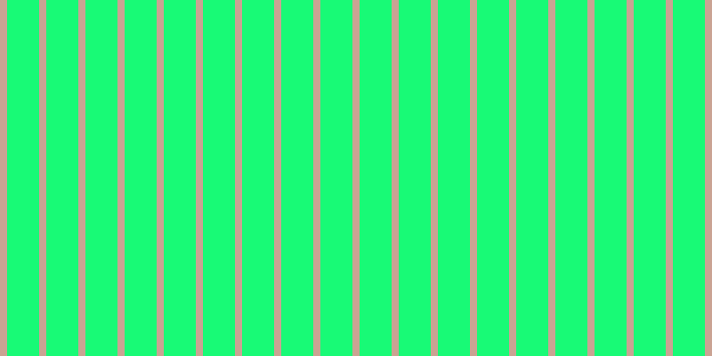 #18fa76, #caa393 vertical lines, eight pixels wide, thirty-six pixels apart