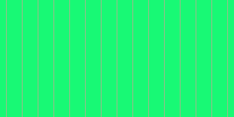 #18fa76, #caa393 vertical lines, two pixels wide, fifty-two pixels apart