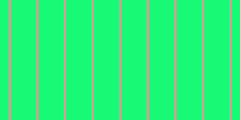 #18fa76, #caa393 vertical lines, eight pixels wide, eighty-four pixels apart