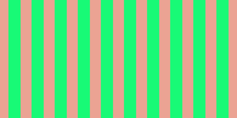 #18fa76, #eba393 vertical lines, thirty-seven pixels wide, forty-one pixels apart