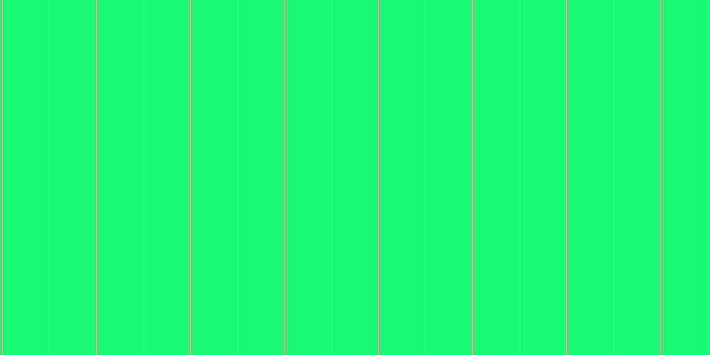#18fa76, #eba393 vertical lines, one pixels wide, fifty-two pixels apart