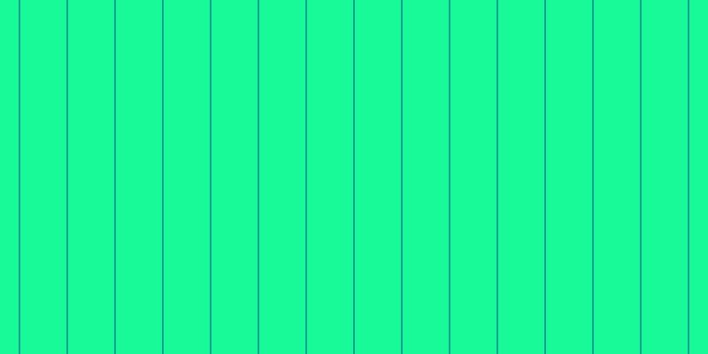 #18fa97, #04a393 vertical lines, two pixels wide, fifty-two pixels apart
