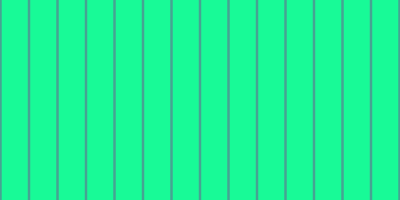 #18fa97, #46a393 vertical lines, five pixels wide, fifty-two pixels apart