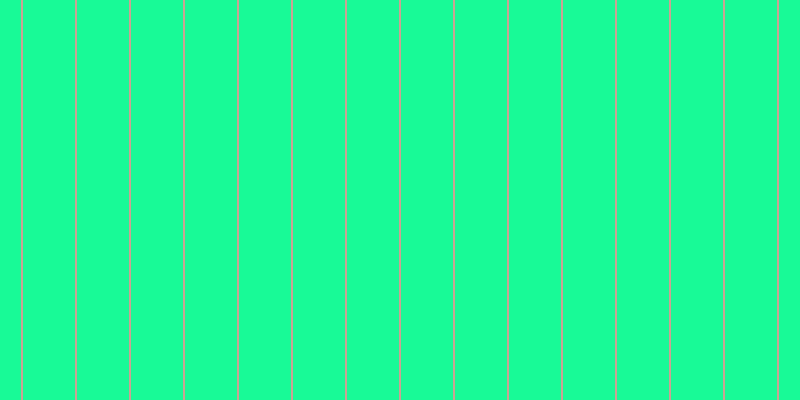 #18fa97, #caa393 vertical lines, two pixels wide, fifty-two pixels apart
