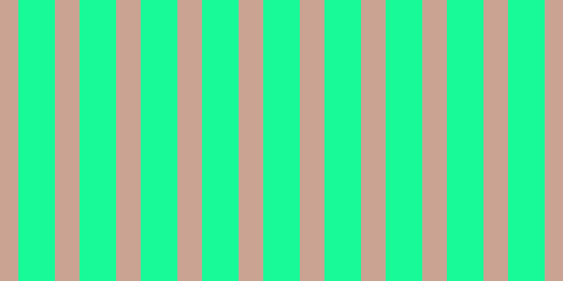 #18fa97, #caa393 vertical lines, thirty-five pixels wide, fifty-two pixels apart