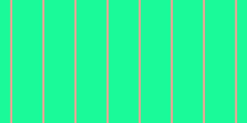 #18fa97, #eba393 vertical lines, seven pixels wide, ninety-seven pixels apart
