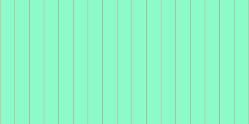 #18fa97 (50%), #caa393 vertical lines, two pixels wide, forty-five pixels apart