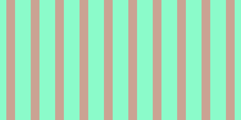 #18fa97 (50%), #caa393 vertical lines, twenty-nine pixels wide, fifty-two pixels apart